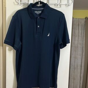 Nautica Men's Navy Polo Shirt worn once before great shape